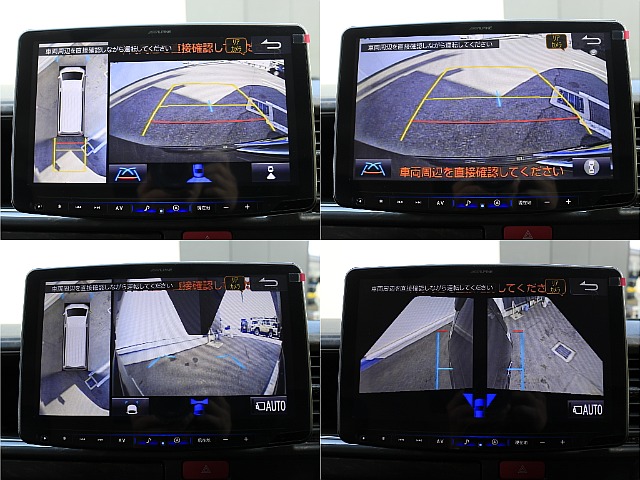 アルパイン製Big-x11ナビにはパノラミックビューモニター付き