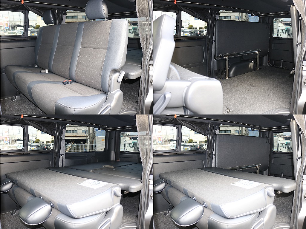 大人３人乗車可能なリアシート