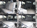 大人３人乗車可能なリアシート