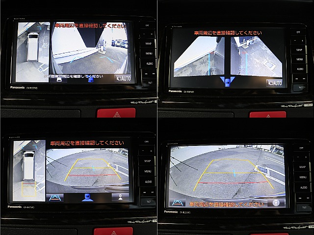 パナソニック製ナビにはパノラミックビューモニター付き