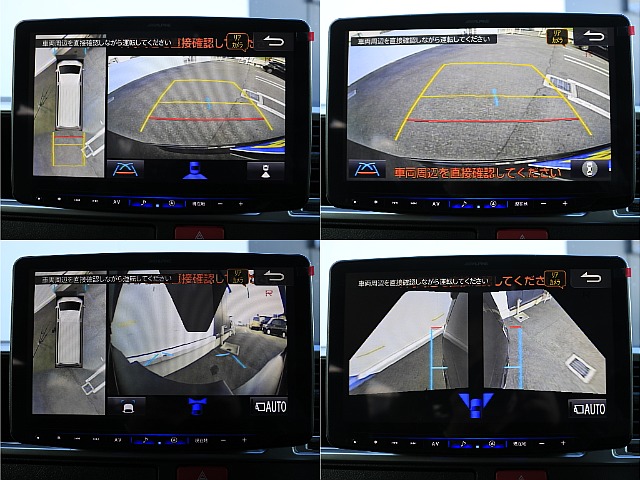 アルパイン製Big-x11にはパノラミックビューモニター付き