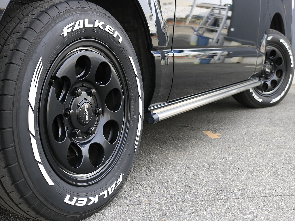 ナスカータイヤを装着