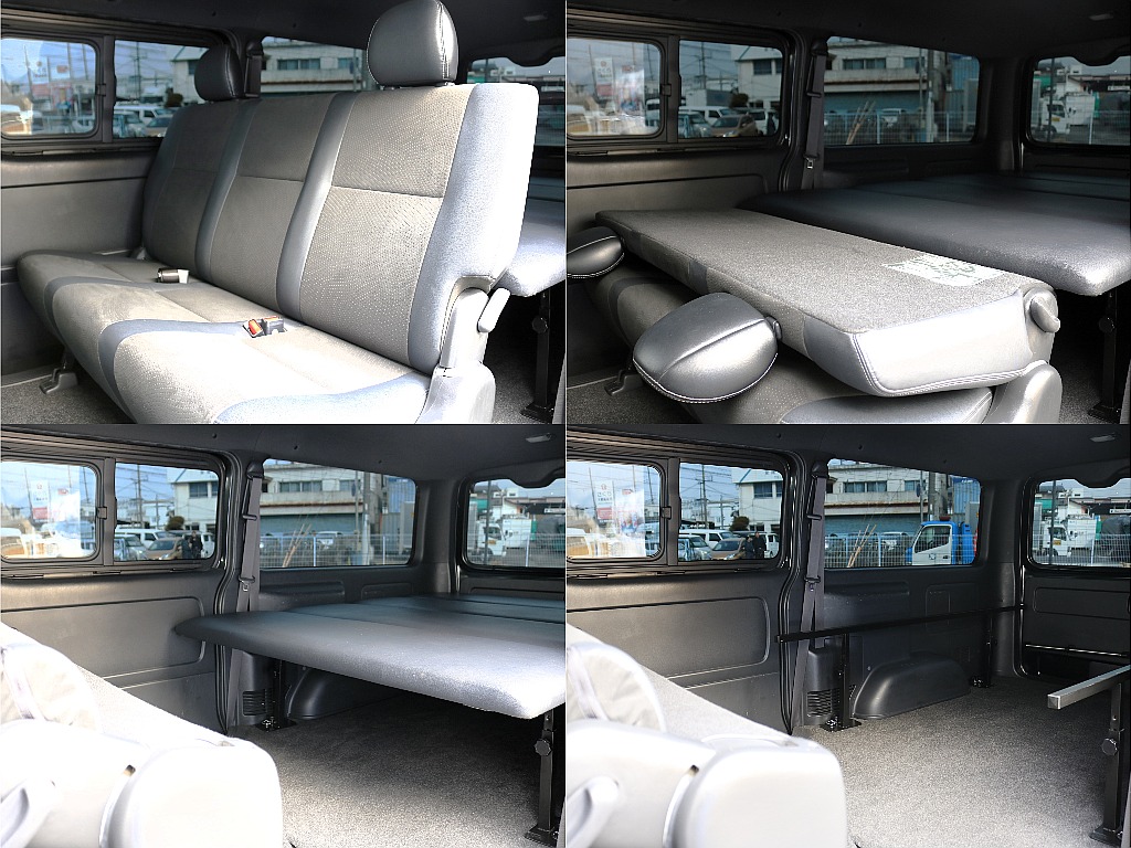 大人３人乗車可能なリアシート