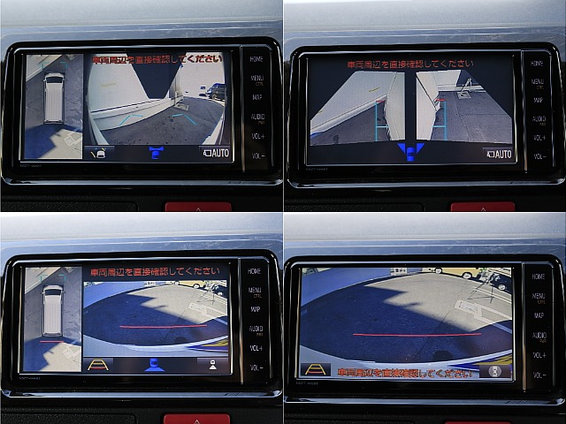 純正ナビにはパノラミックビューモニター付き