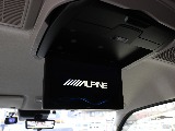 アルパイン製フリップダウンモニター