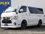 R3年ハイエースVダークプライムⅡガソリン２ＷＤカスタム車両の入庫