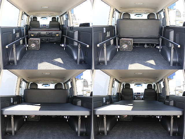 ベッドキット付き