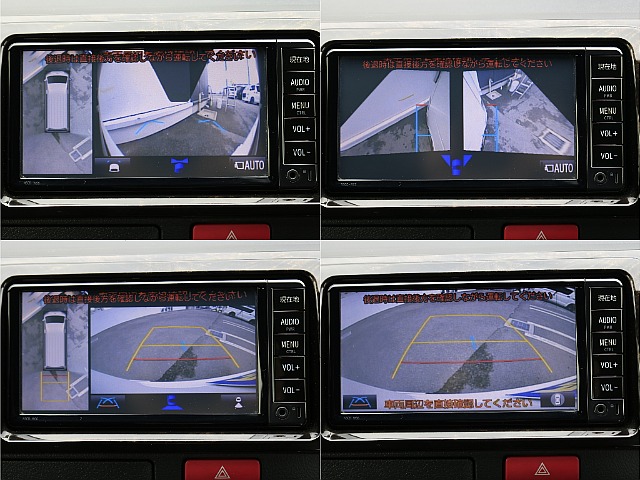 純正ナビにはパノラミックビューモニター付き