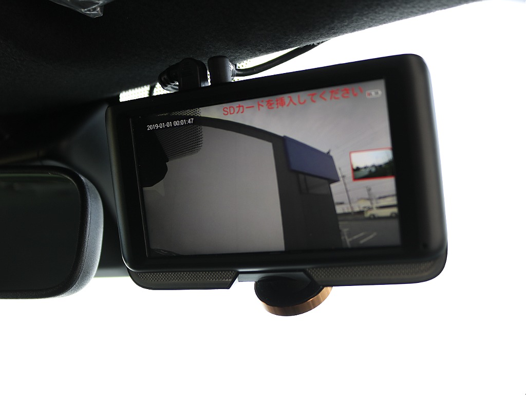 安心のドライブレコーダー