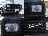 レトロ感がある角目スタイル