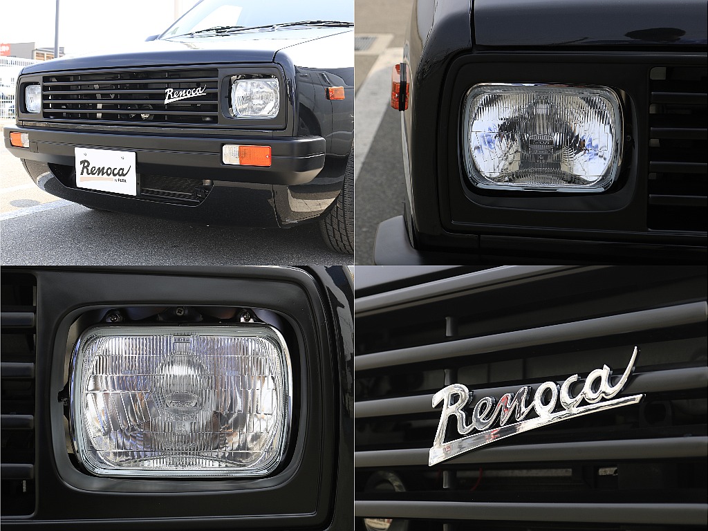 レトロ感がある角目スタイル