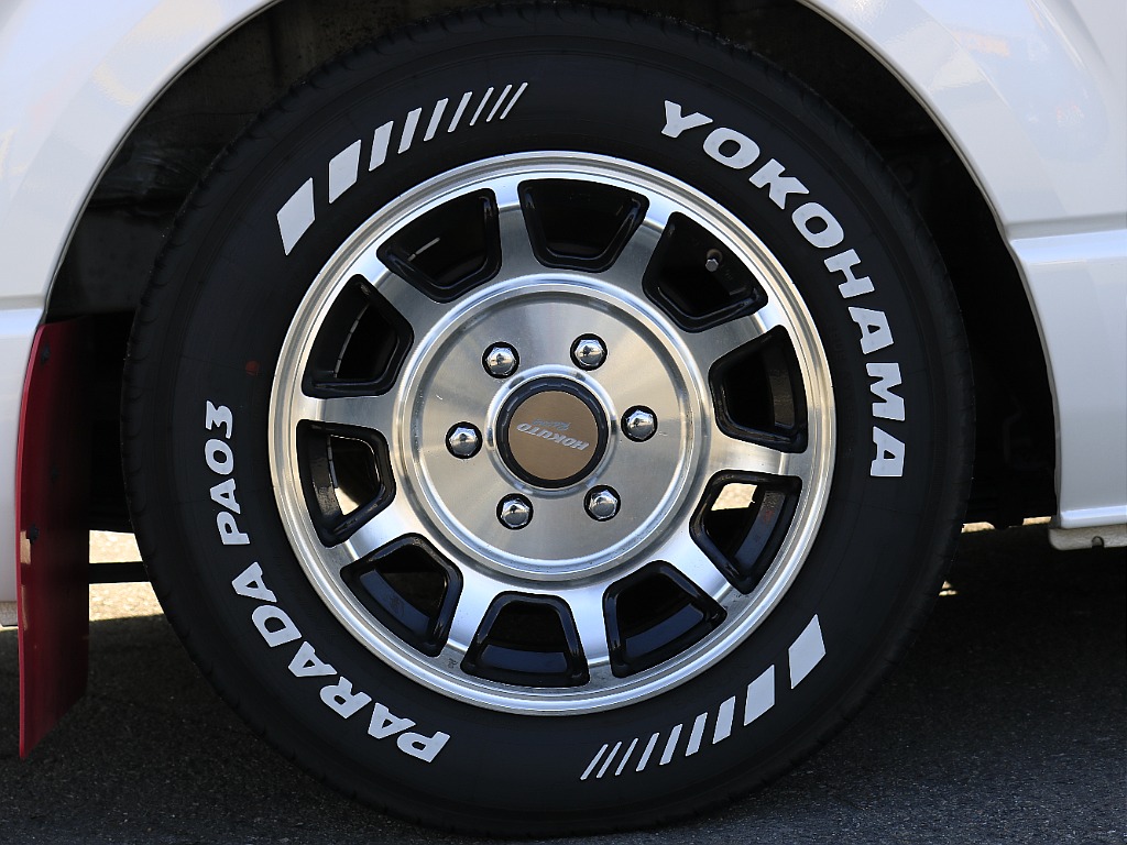 クリムソンホクトレーシング１６インチアルミホイール