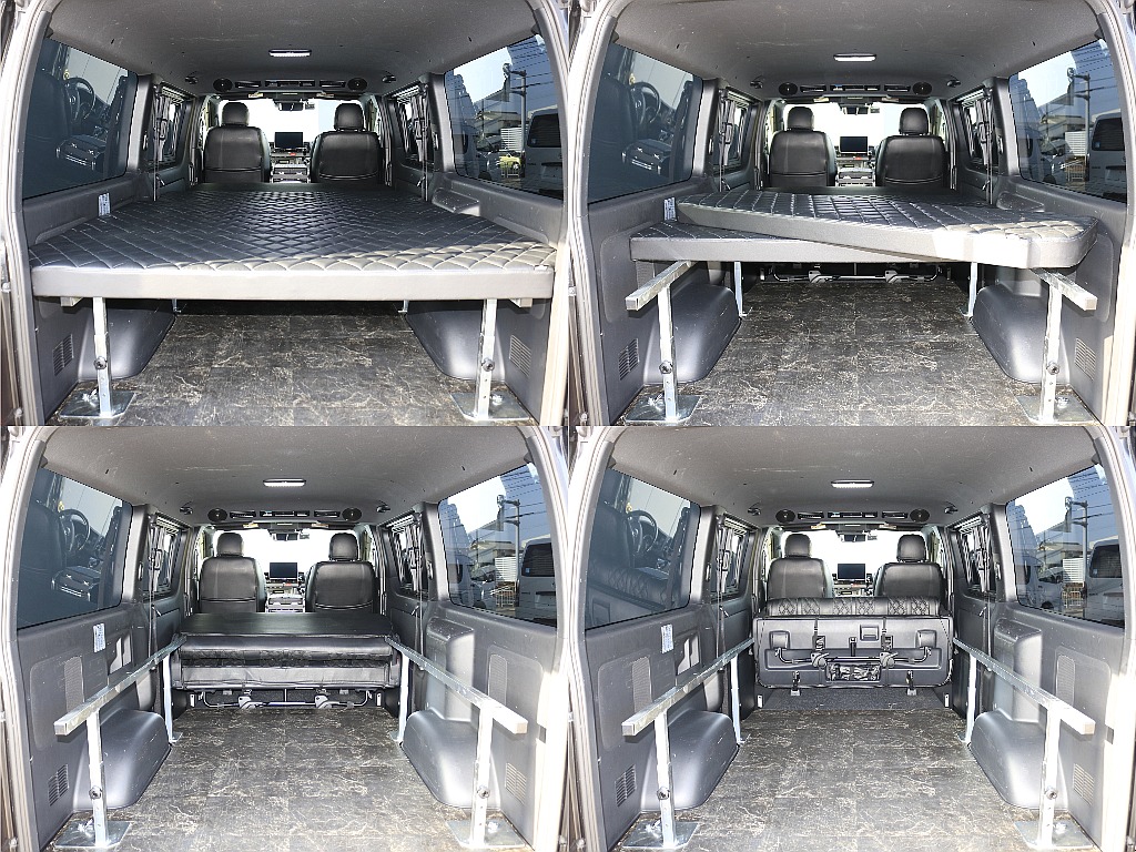 ベッドキット付き