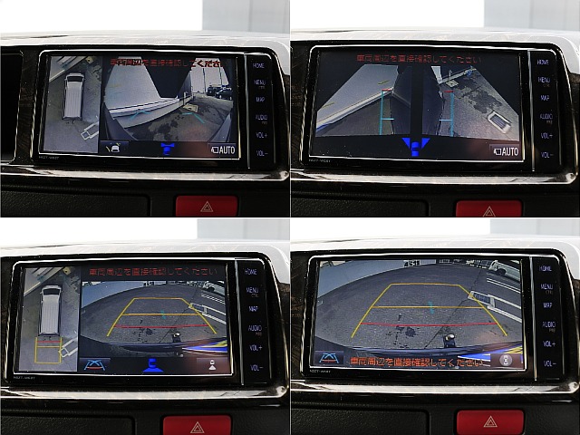 純正ナビにはパノラミックビューモニター付き