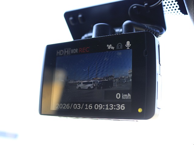 安心のドライブレコーダー