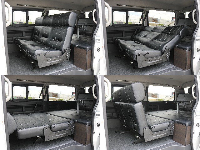 セカンドシート３人掛けに変更