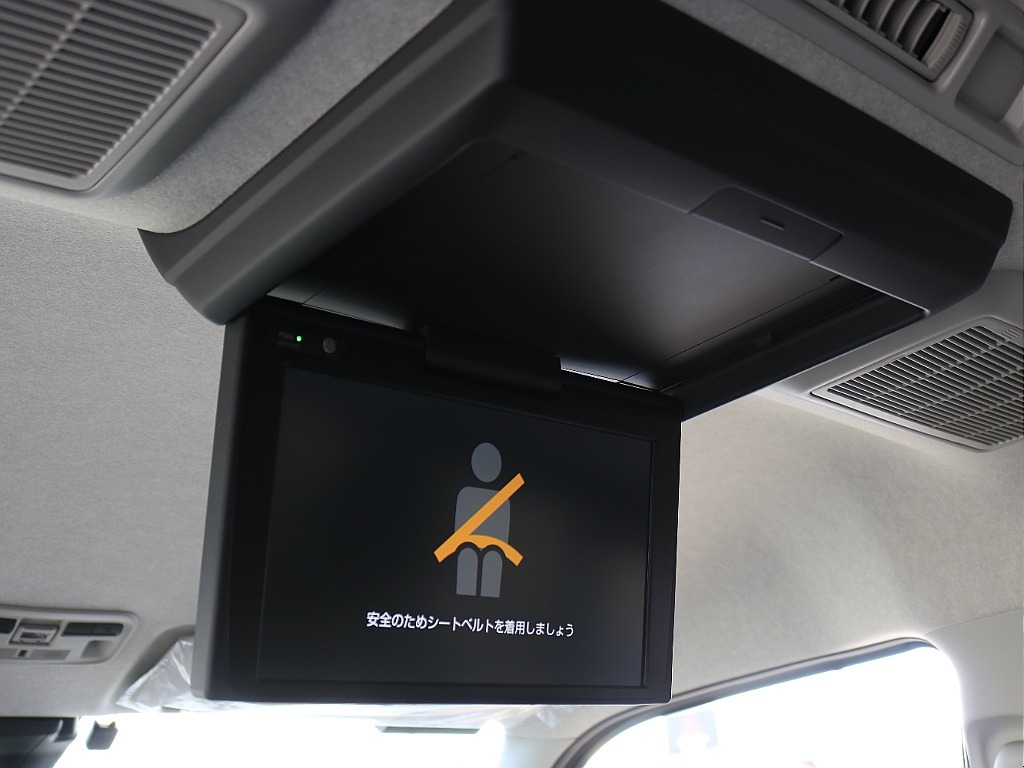 純正12.1型フリップダウンモニター