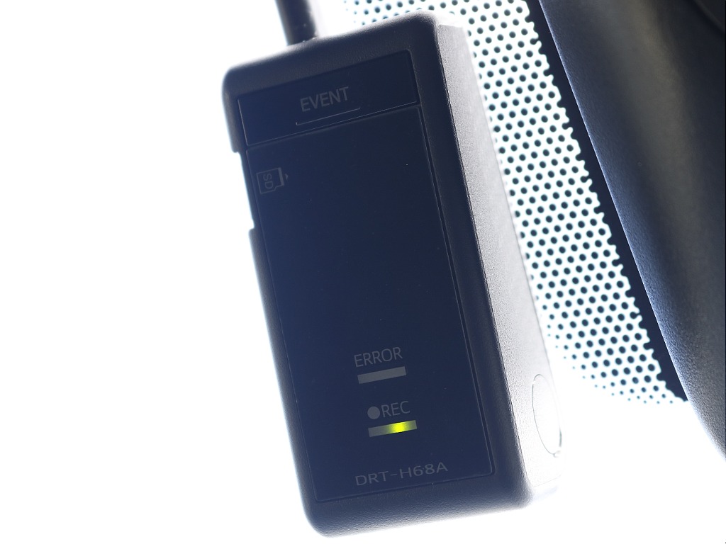 安心のドライブレコーダー