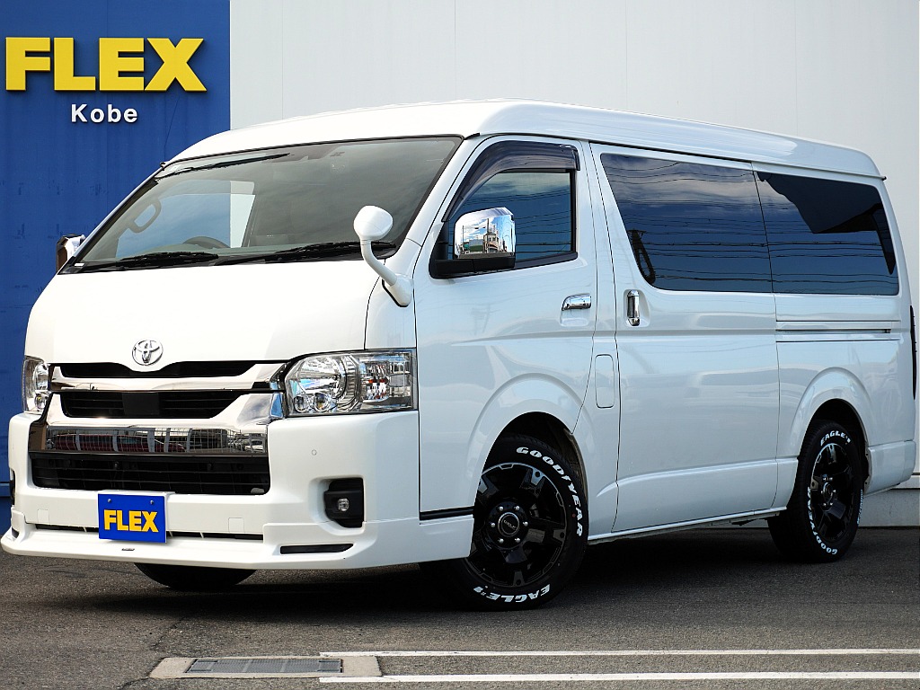 トヨタ&nbsp;ハイエースバン&nbsp;5D2.8DTスーパーGLダークプライムⅡワイドL&nbsp;&nbsp;兵庫県