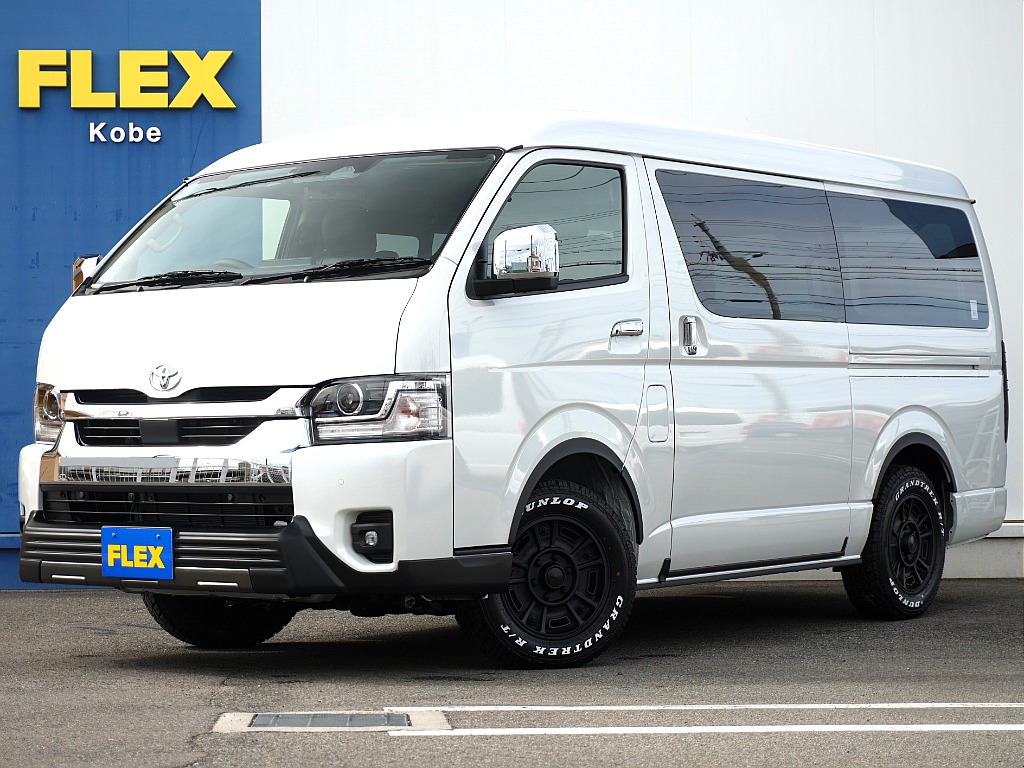 トヨタ&nbsp;ハイエース&nbsp;ワゴン2.7GLロング ミドルルーフ 4WD&nbsp;パーキングサポート&nbsp;兵庫県