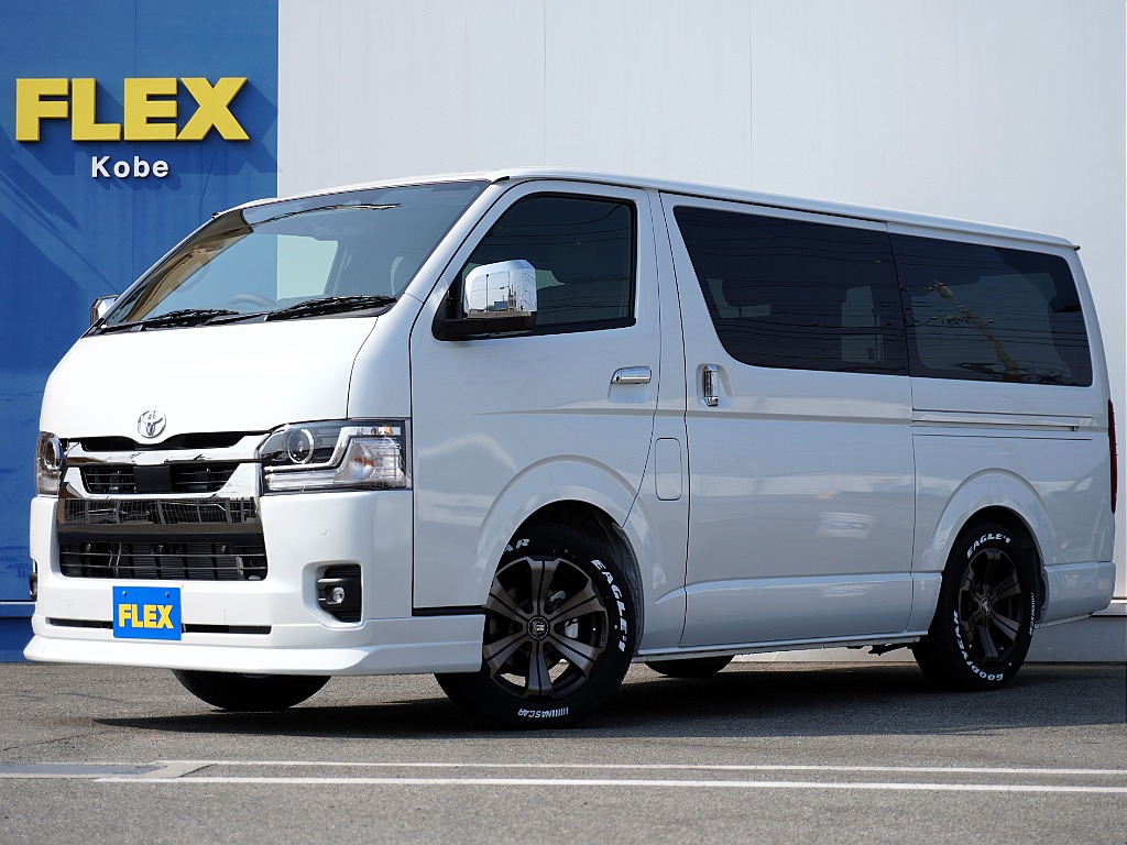 新型！ハイエースバンスーパーGLダークプライムⅡガソリン2WD入庫致しました！！