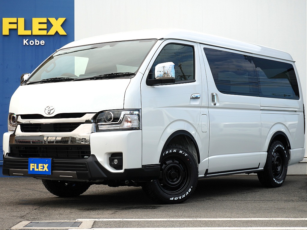 トヨタ&nbsp;ハイエースバン&nbsp;5D2.7スーパーGL DプライムⅡワイドL 4WD&nbsp;パーキングサポート&nbsp;兵庫県