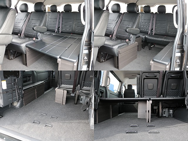 車中泊も可能なZeroワゴンベッド☆