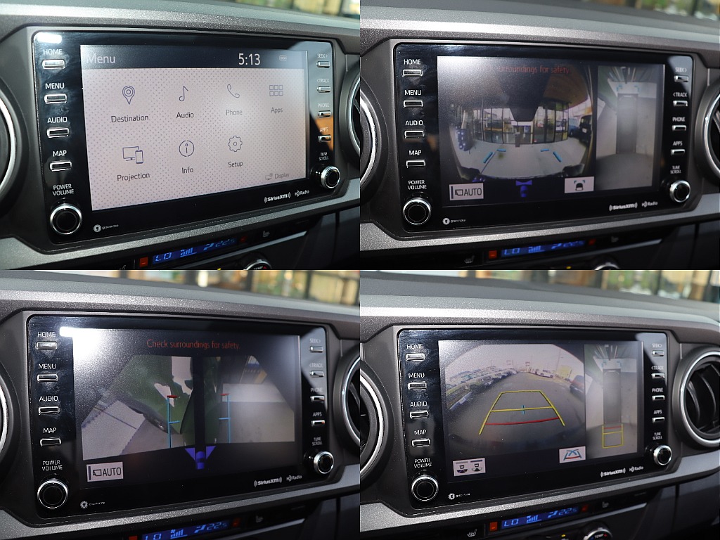 とても長い車両となっておりますので、 PVMモニターが付いているのはとても嬉しいですね！