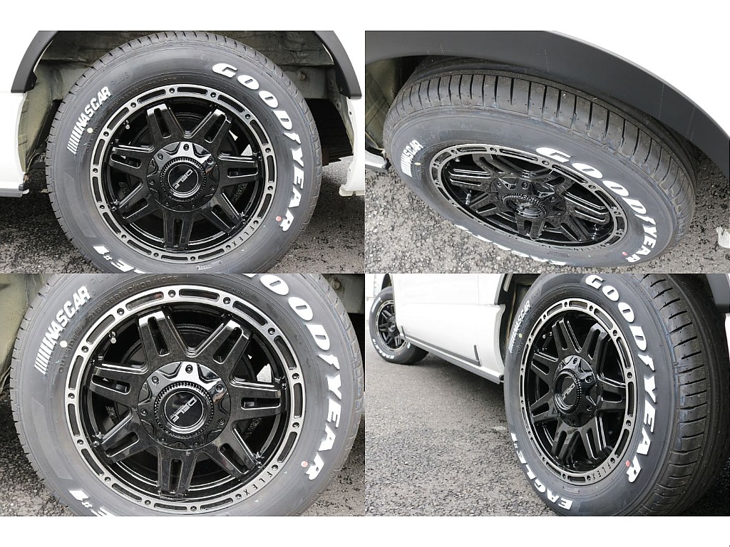 新品ナスカータイヤ１６インチ装備！！