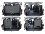 ４列目シートも跳ね上げ可能です！！