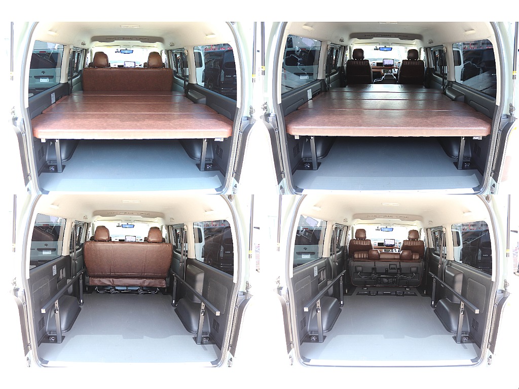 ノットレコードベッドキット装備の車中泊仕様！
