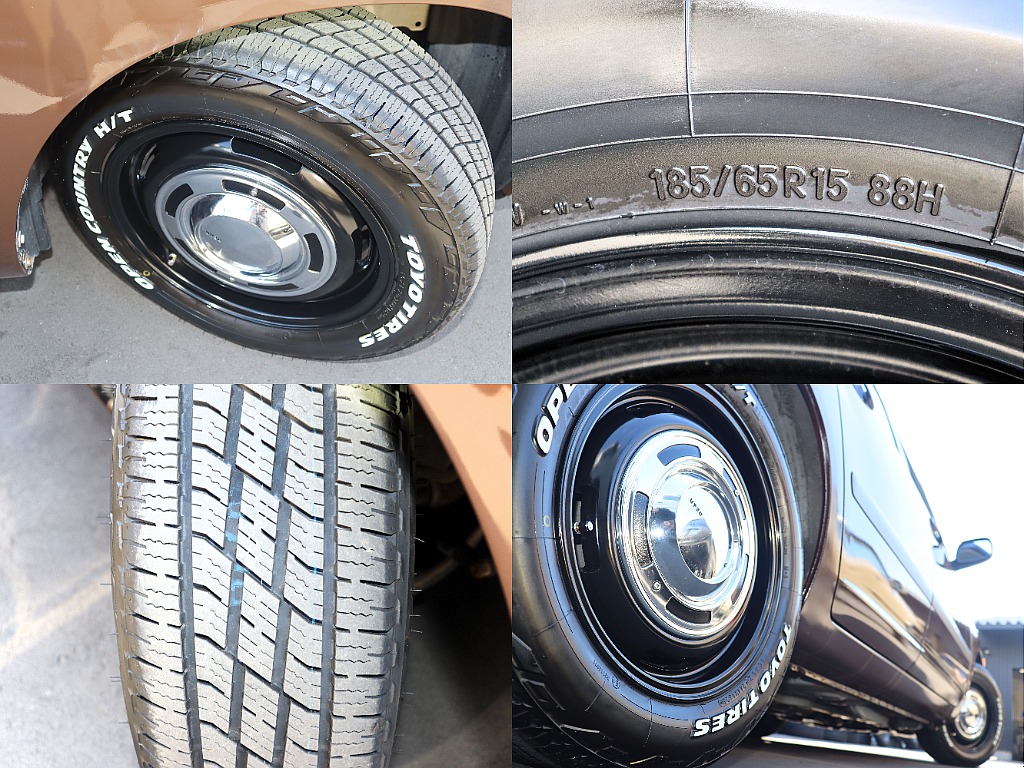 ユーロボックスでは新しいオープンカントリータイヤが足元になっております！