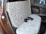 2列目にもシートカバー装着済み！