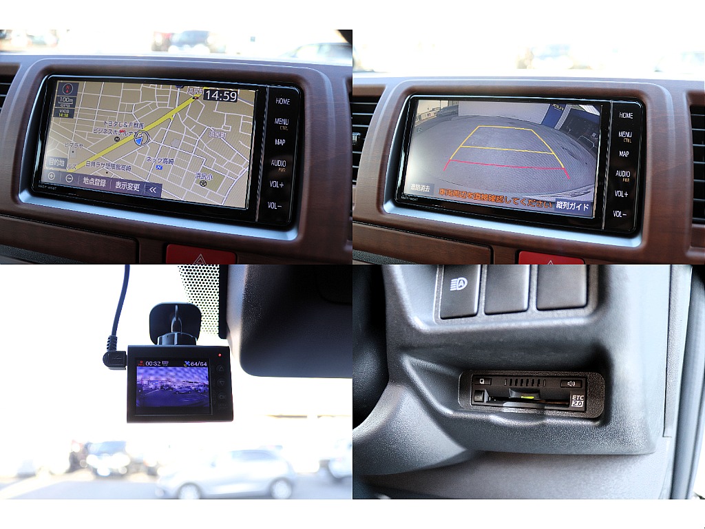 フルセグＳＤナビ♪バックカメラ♪ドライバーレコーダー♪ビルドインＥＴＣ付き♪