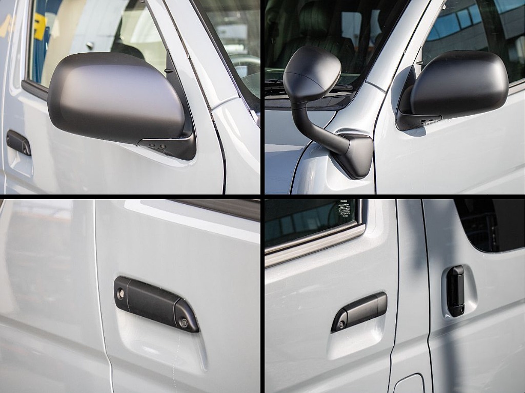 各メッキ部分マットブラック塗装しております！