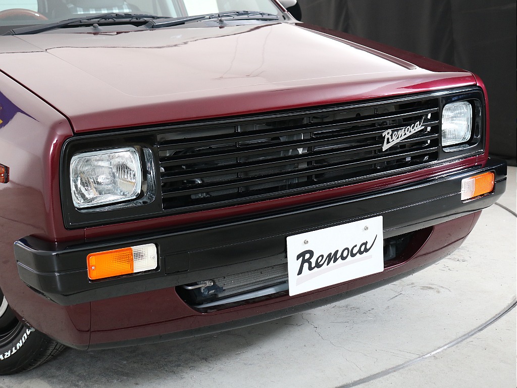 今回は角目で登場！メッキはブラック塗装済み！まとまりのある当店自慢の１台です！