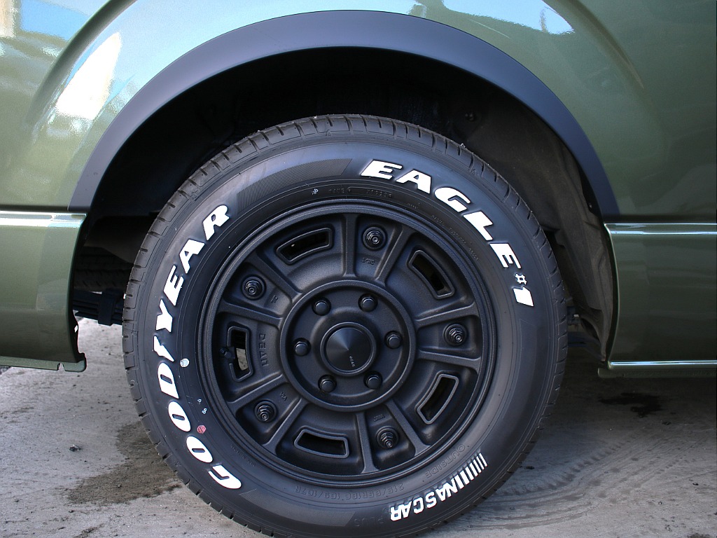 ディーンBJメキシカンアルミホイールにグッドイヤーナスカータイヤを新品で装備！