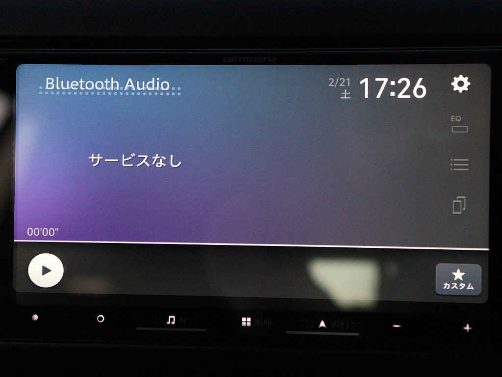 新品！Bluetooth対応カロッツェリアナビ！