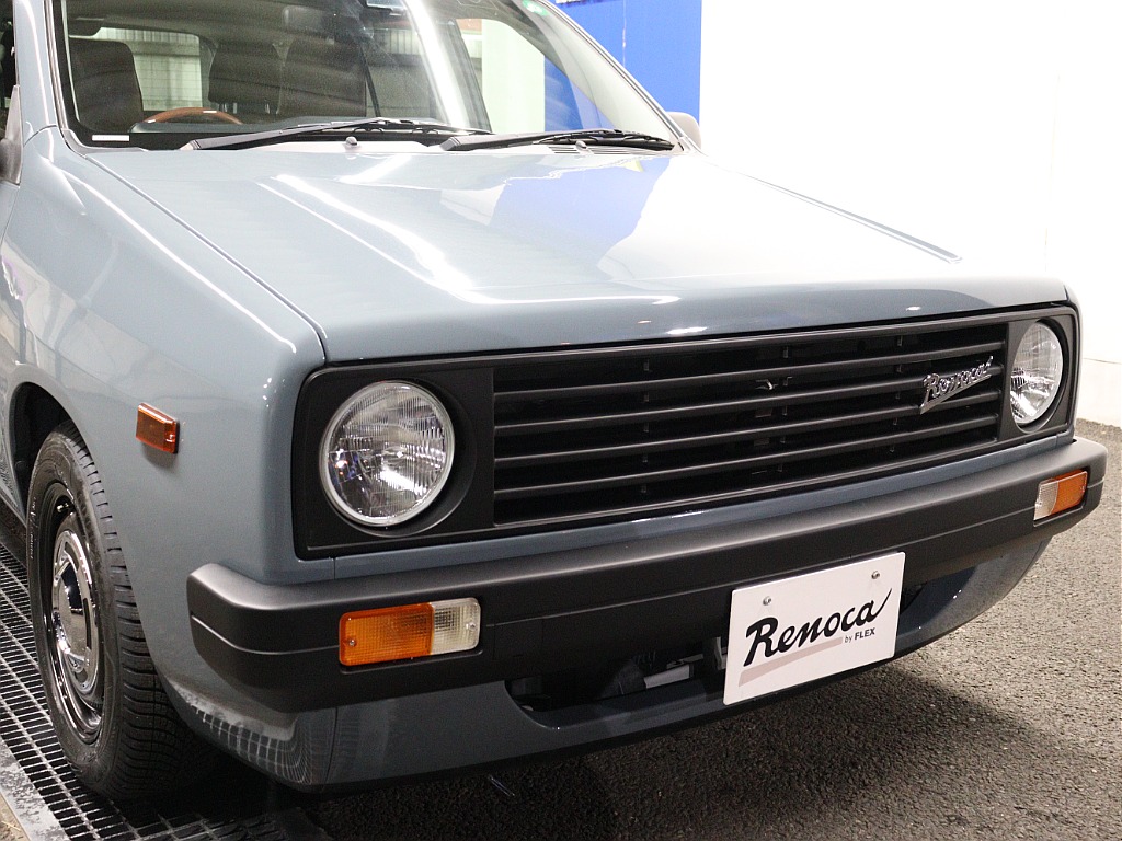 専用フロントパーツに丸目仕様。他のお車とは被らない唯一無二のお車です！