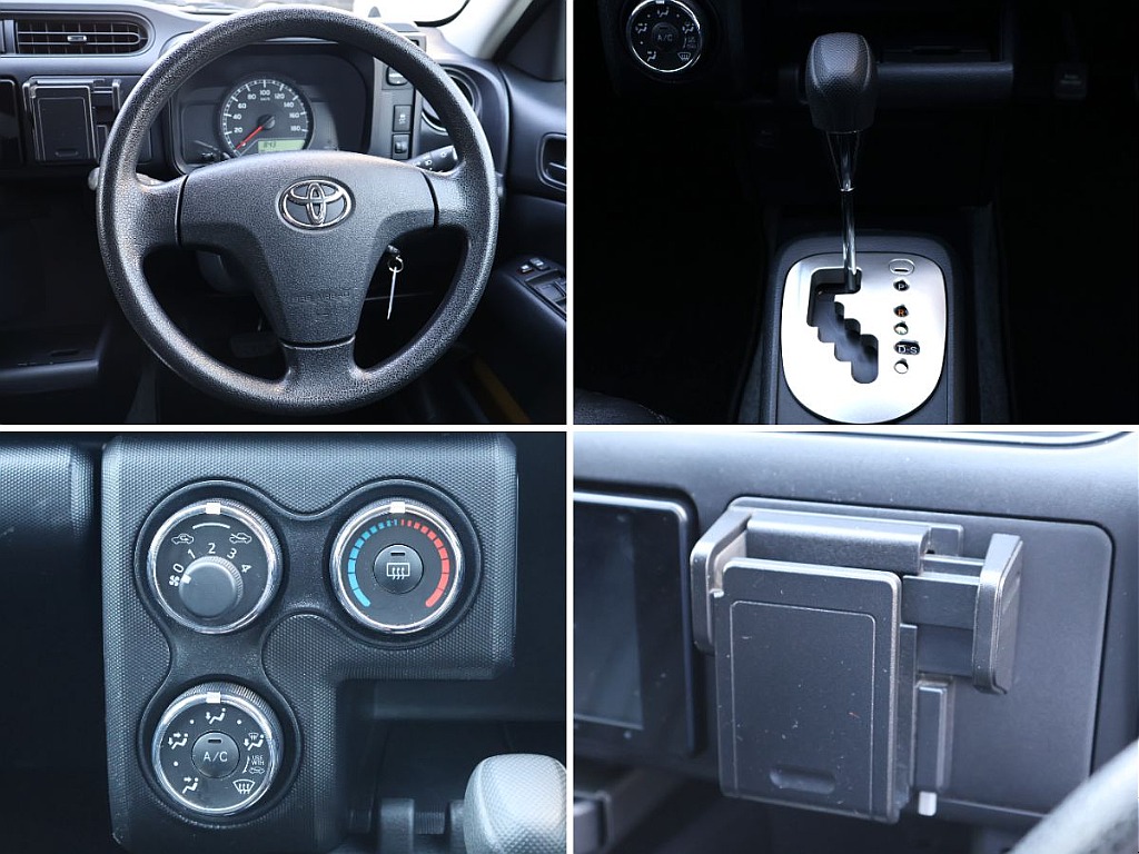 運転席周りには収納スペースも確保されております！