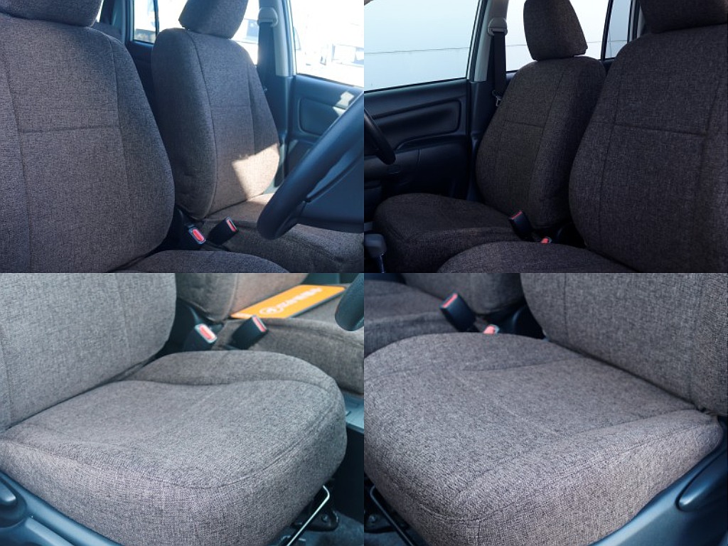 FLEXオリジナルシートカバー装着にて暖かい印象に♪