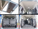 4列目を跳ね上げることで大容量の荷室空間も確保できます！