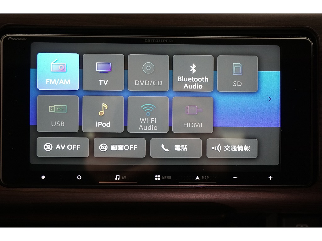 新品カロッツェリアＳＤナビ（フルセグ、Bluetooth対応）☆新品バックカメラ☆