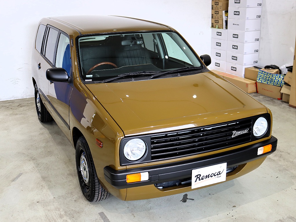 希少4WD・EURO BOX/丸目フェイス×アゼットブラウンペイント