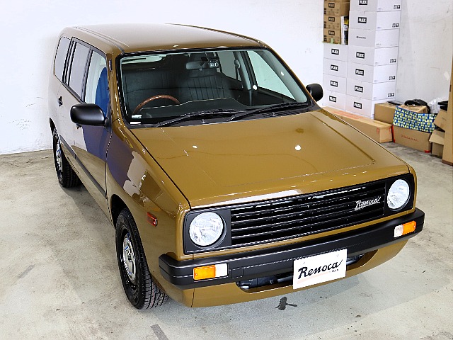 希少4WD・EURO BOX/丸目フェイス×アゼットブラウンペイント