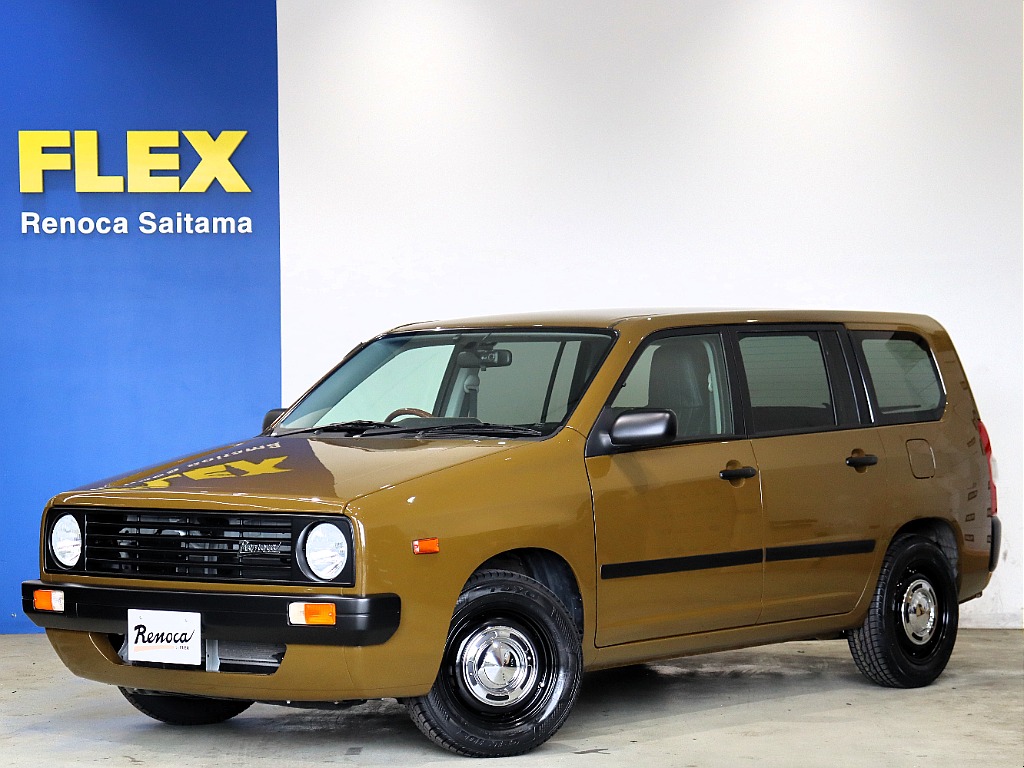希少4WD・EURO BOX/丸目フェイス×アゼットブラウンNペイント