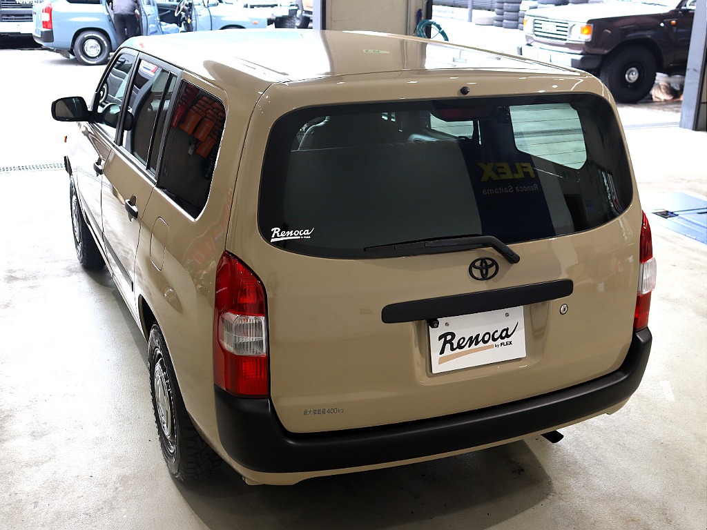 【Renoca EUROBOX/プロボックスバンGL４WD】【ベージュ×丸目】【全国納車可能】