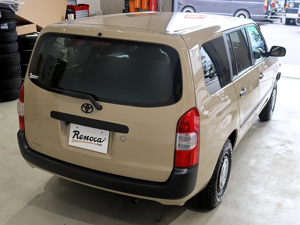 【Renoca EUROBOX/プロボックスバンGL４WD】【ベージュ×丸目】【全国納車可能】