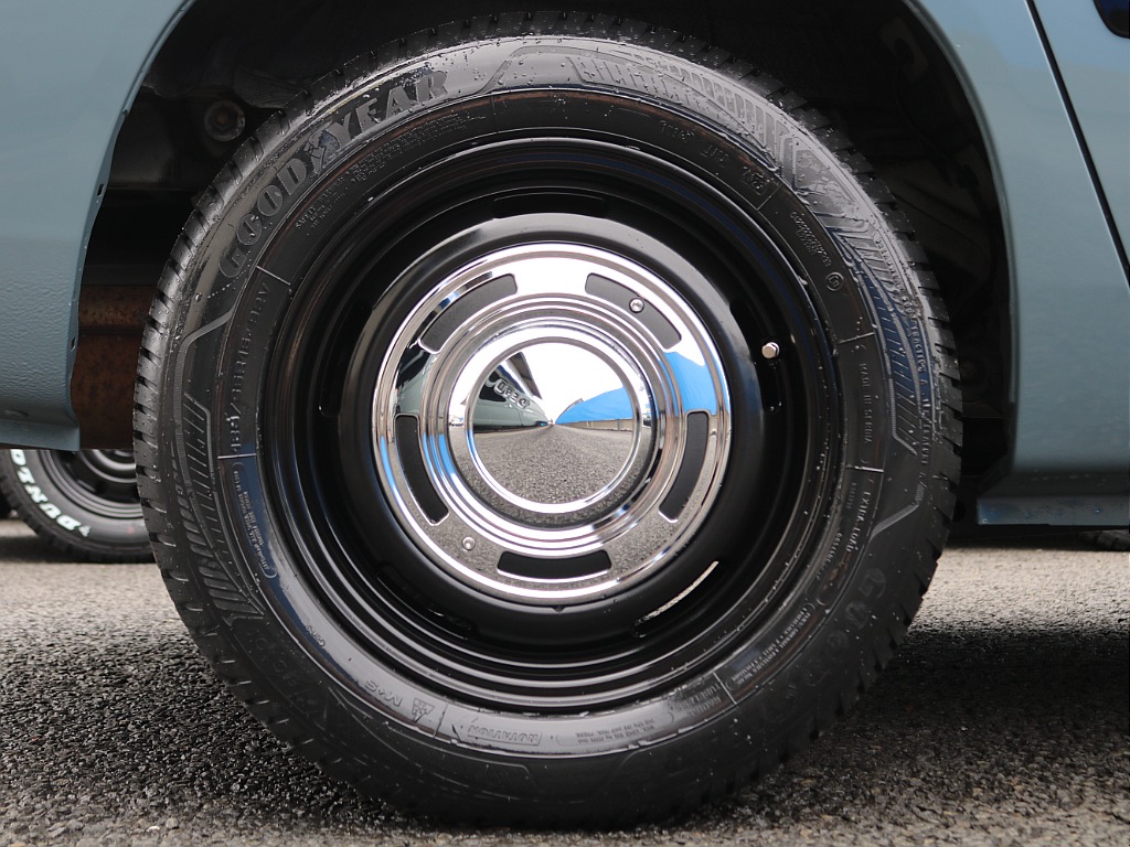 タイヤ＆ホイールはDEANクロスカントリー15インチAWにグッドイヤー185/65R15をインストール！