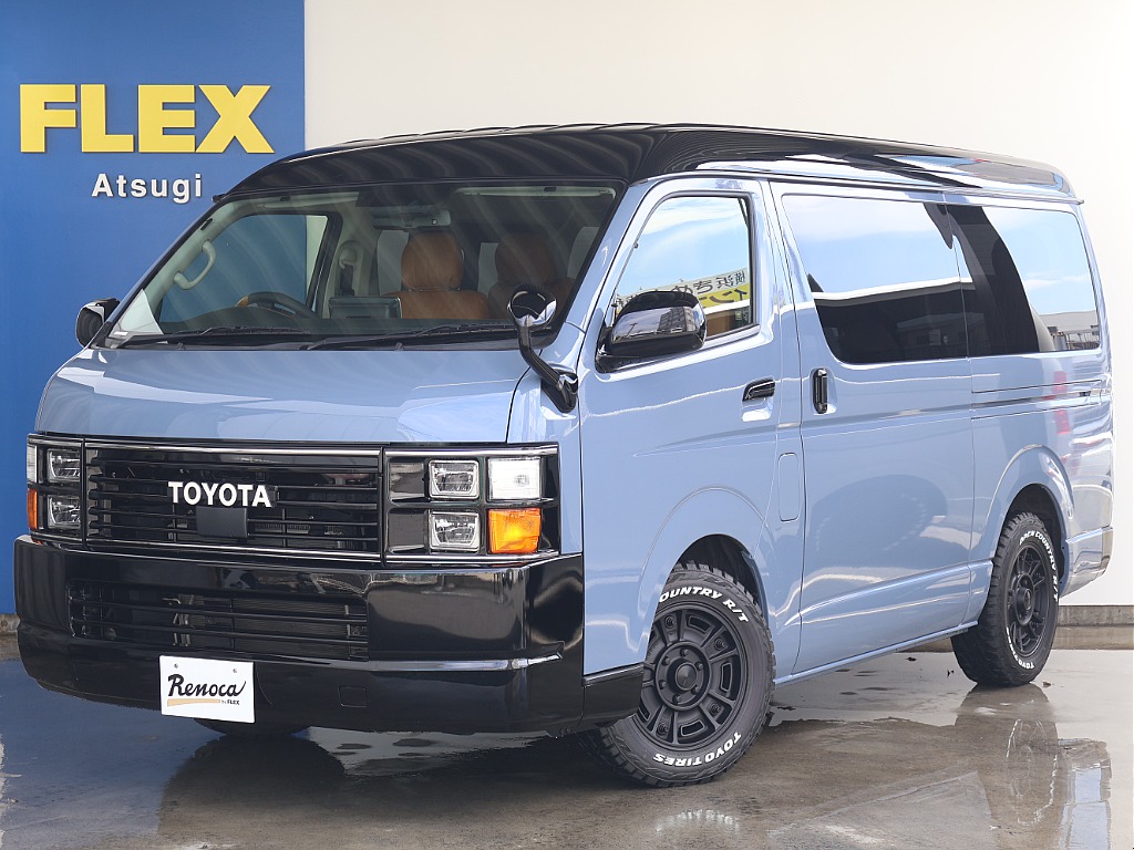 R2年式　ハイエースワゴン　GL　ガソリン2WD　Renoca角目4灯　NEWペイントツートンカラー！